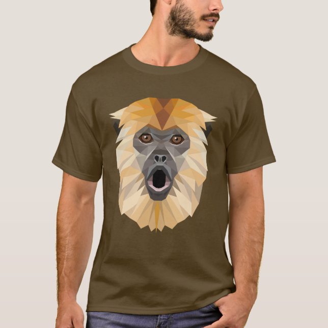 Poly Pals: Howler Monkey T Shirt (Framsida)