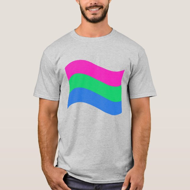 Poly Pride T Shirt (Framsida)