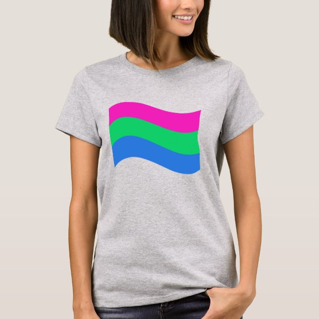 Poly Pride T Shirt (Framsida)