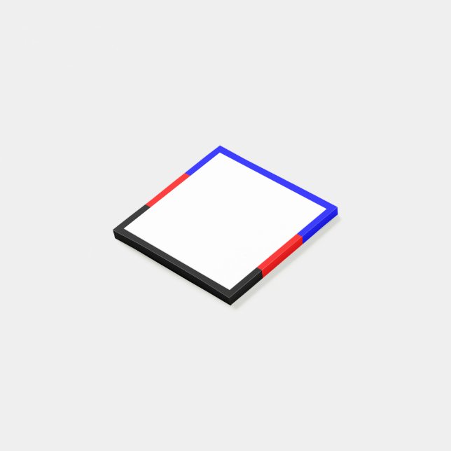 Polyamori-stolthetsflagga Post-it Block (Vinklad)