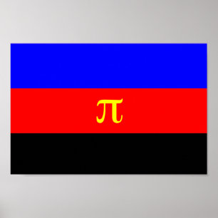 Polyamori Stolthetsflagga Poster