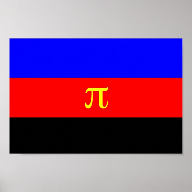 Polyamori Stolthetsflagga Poster (Framsidan)