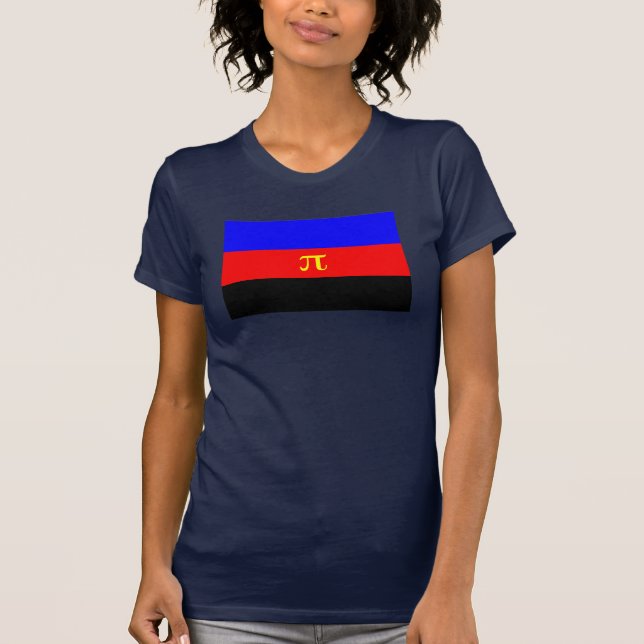 Polyamori Stolthetsflagga Tröja (Framsida)