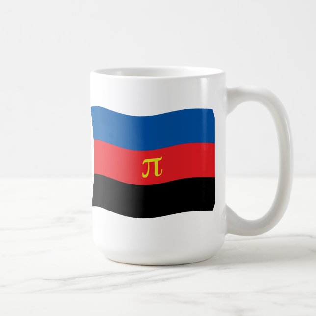 Polyamoriflagga Mugg (Höger)