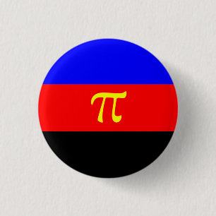 Polyamoriskt/polyamoralt Pride Flagga Badge Knapp