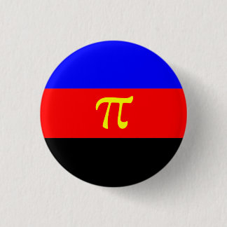 Polyamoriskt/polyamoralt Pride Flagga Badge Knapp