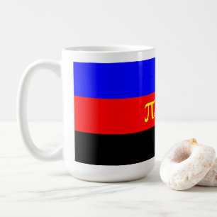 Polyamorösa Prideflaggan Kaffemugg