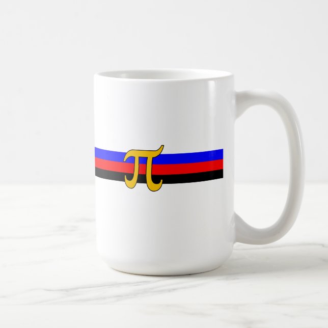 Polyamorösa Prideflaggan Kaffemugg (Höger)
