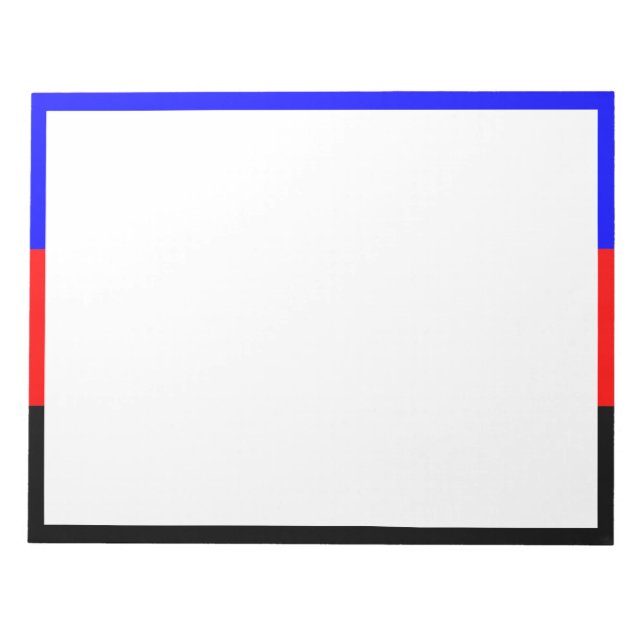 Polyamorösa stolthetsflagga anteckningsblock (Framsida)