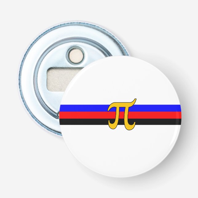 Polyamorösa stolthetsflagga flasköppnare (Framsidan)