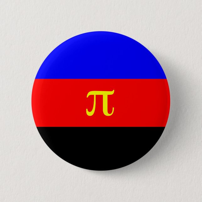 Polyamorösa stolthetsflagga knapp (Framsida)