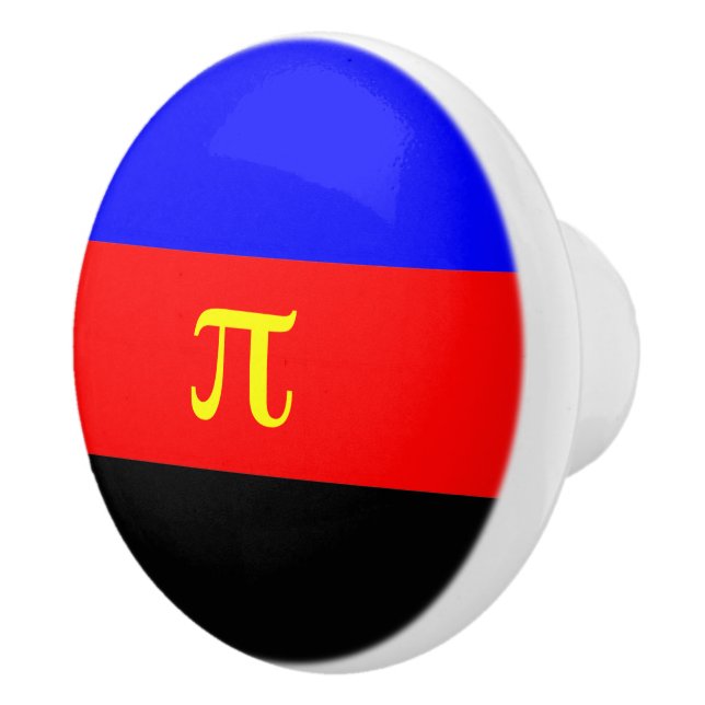 Polyamorösa stolthetsflagga knopp (Höger)