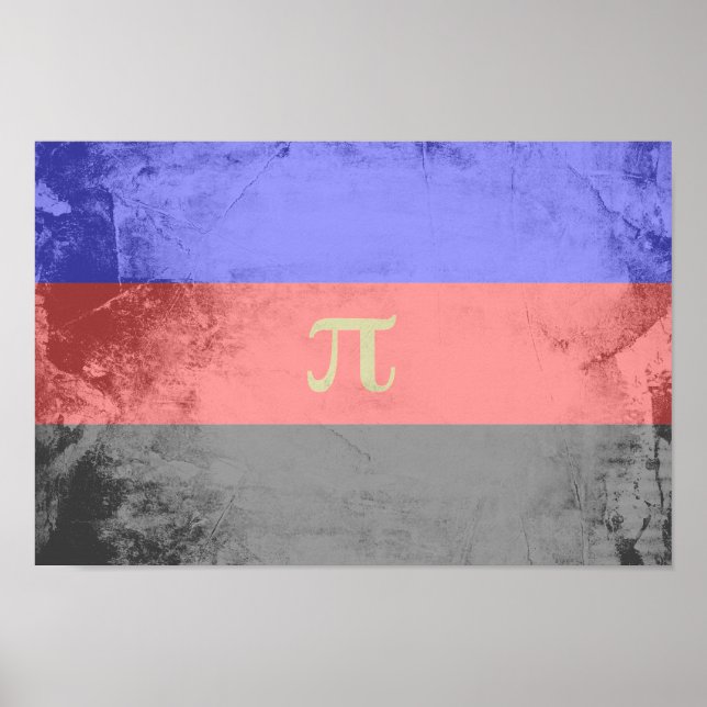 Polyamorösa stolthetsflagga poster (Framsidan)