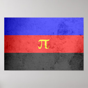 Polyamorösa stolthetsflagga poster