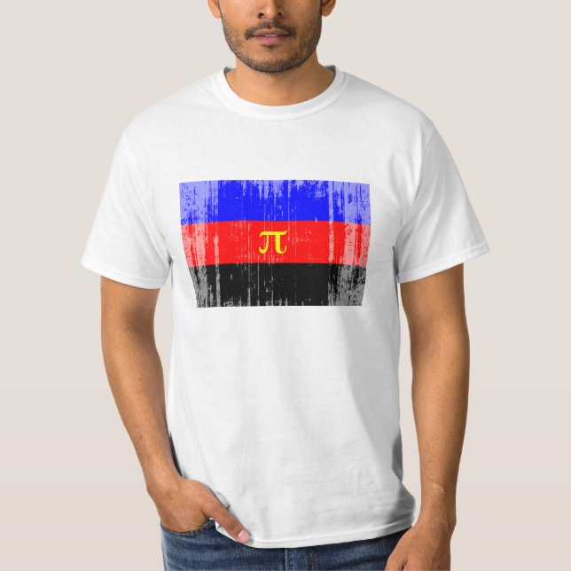 Polyamorösa stolthetsflagga tee (Framsida)