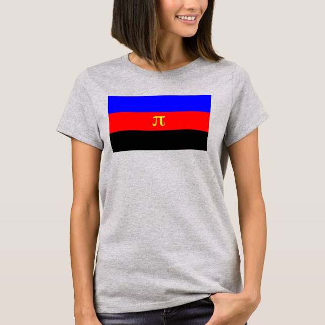 Polyamorösa stolthetsflagga tee shirt (Framsida)