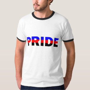 Polyamorösa stolthetsflaggan tee