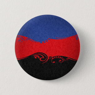 Polyamorous dekorativ flagga knapp