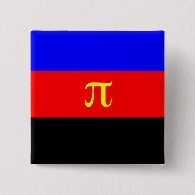 Polyamorous pride knapp (Framsida)