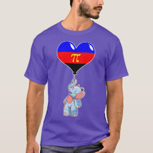 Polyamory Elephant Seual Identity Nonbinary Kärlek T Shirt