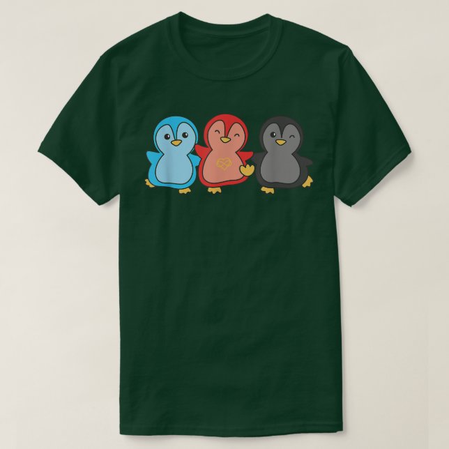 Polyamory Flagga Month Lgbtq Polyamory Pen T Shirt (Design framsida)