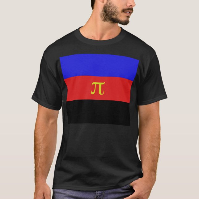 Polyamory flagga tee (Framsida)