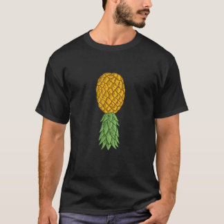Polyamory och upp- och nedtill ananas lgbt t shirt