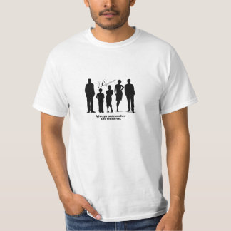 Polyamory outnumber alltid barnen t-shirt