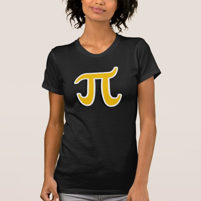 POLYAMORY PI SYMBOL 3D -.png Tee Shirt (Framsida)