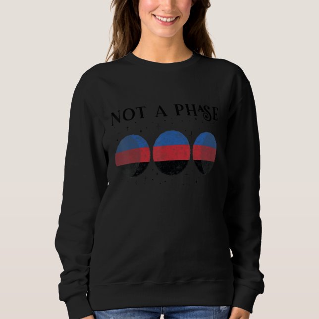 Polyamory Pride Flag Not A Phase Polyamorous 2 T Shirt (Framsida)