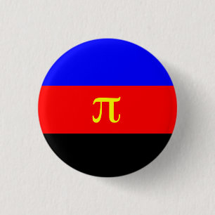 Polyamory Pride Flagga Knapp