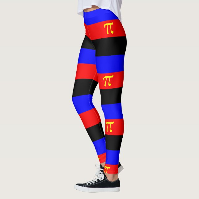 Polyamory Pride Flagga Leggings (Vänster)