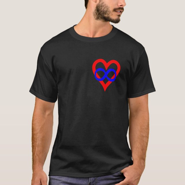 Polyamory skjorta t-shirt (Framsida)