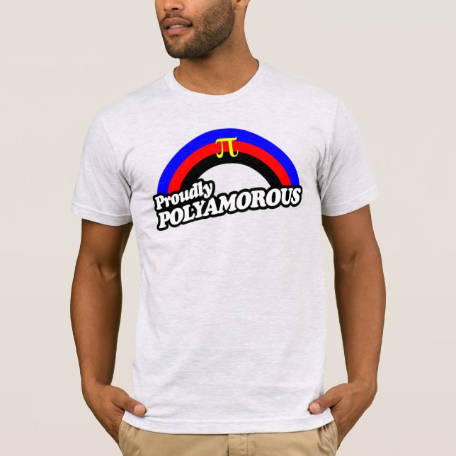 Polyamory Stolthet T-Shirt (Framsida)