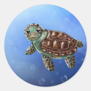 Polycarp's Journey Stickers Runt Klistermärke