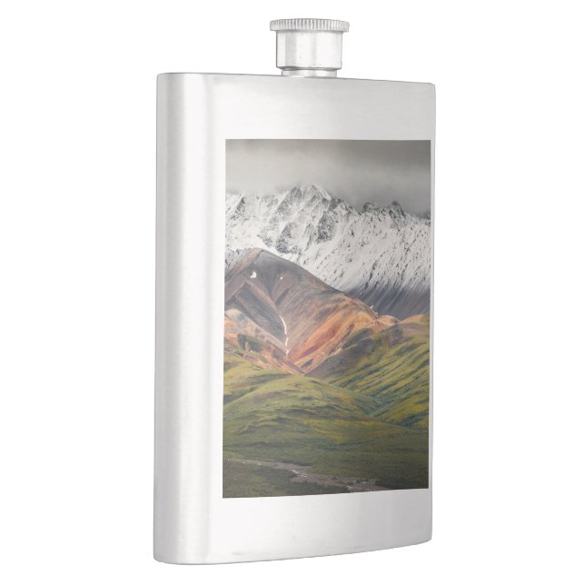 Polychrome-berget, Denali NP, Alaska Fickplunta (Höger)