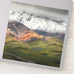 Polychrome-berget, Denali NP, Alaska Klistermärken