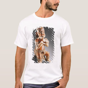 Polychrome två-del effigyskyttel, kanske tee shirt