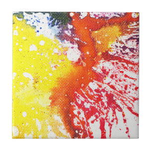 Polychromoptic #13E av Michael Moffa Kakelplatta