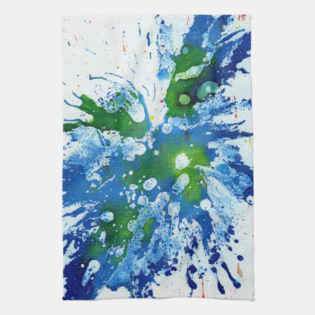 Polychromoptic #14 av Michael Moffa Kökshandduk (Vertikal)