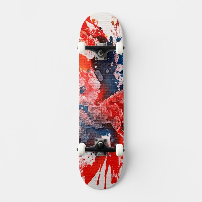 Polychromoptic #15 av Michael Moffa Skateboard Bräda 19,5 Cm (Framsida)