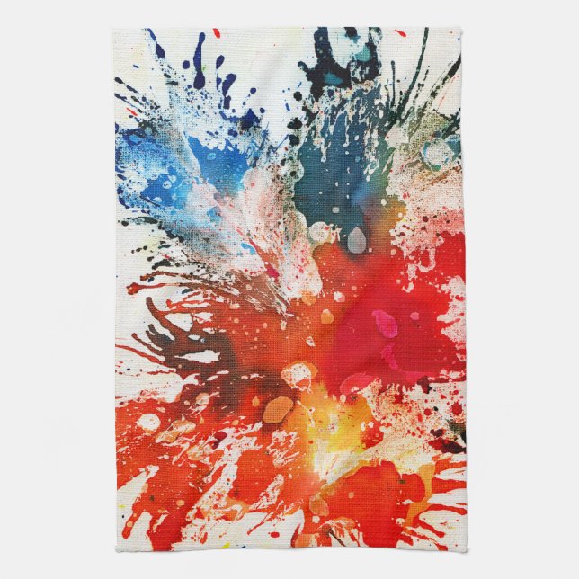 Polychromoptic #16 av Michael Moffa Kökshandduk (Vertikal)