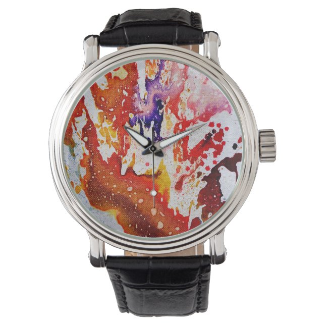 Polychromoptic #1A av Michael Moffa Armbandsur (Framsida)