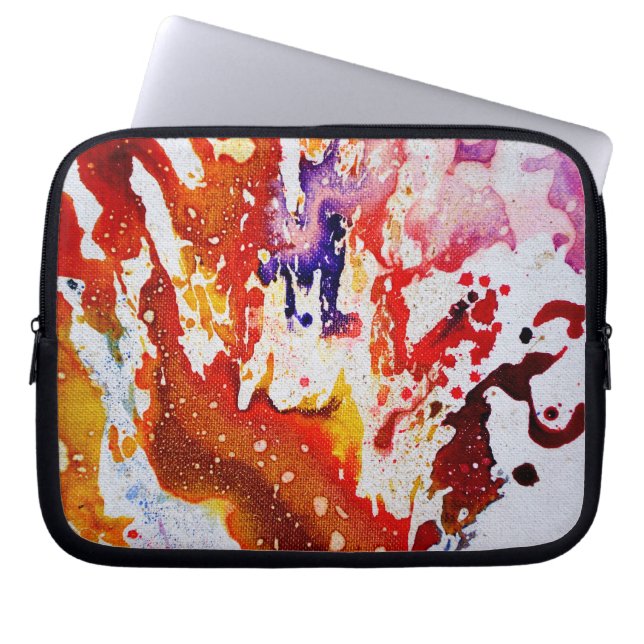 Polychromoptic #1A av Michael Moffa Laptop Sleeve (Framsidan)