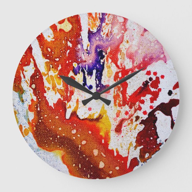 Polychromoptic #1A av Michael Moffa Stor Klocka (Framsida)