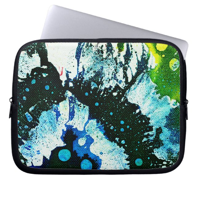 Polychromoptic #2C av Michael Moffa Laptop Sleeve (Framsidan)