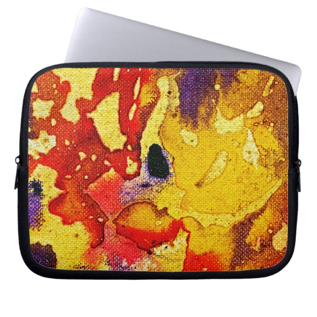 Polychromoptic #3 av Michael Moffa Laptop Sleeve (Framsidan)