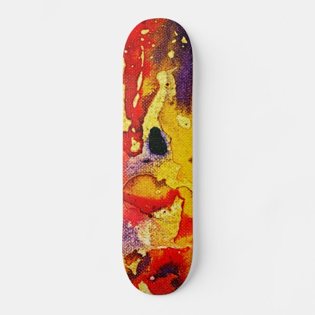 Polychromoptic #3 av Michael Moffa Skateboard Bräda 21,5 Cm (Framsida)
