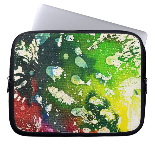 Polychromoptic #4 av Michael Moffa Laptop Fodral (Framsidan)