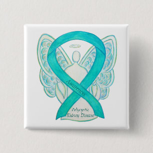 Polycystic Kidney Disease Awareness Angel Art Stif Knapp